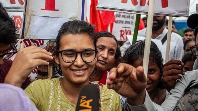 ঝাড়খণ্ডের রাজধানী রাঁচীতে আন্দোলনে যোগ দিয়েছিলেন নেহা বোরা - ফাইল ছবি