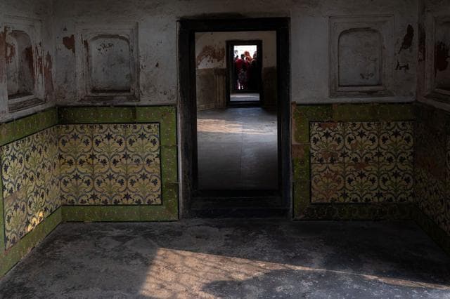লালবাগ কেল্লার ভেতরের অংশ