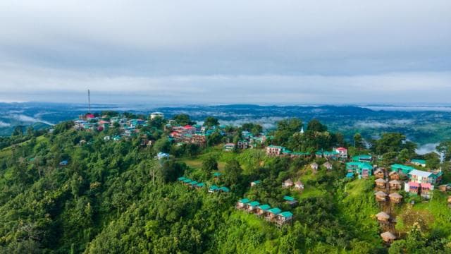 পাখির চোখে সাজেক উপত্যকা, বাংলাদেশের জনপ্রিয় পর্যটন গন্তব্য