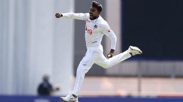 বাংলাদেশের জয়ের শেষ বড় অধ্যায়টি লিখেছেন মেহেদী হাসান মিরাজ।