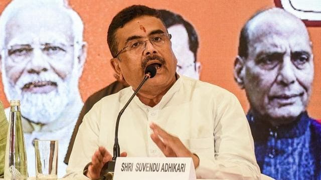 পশ্চিমবঙ্গের মুখ্যমন্ত্রী শুভেন্দু অধিকারী