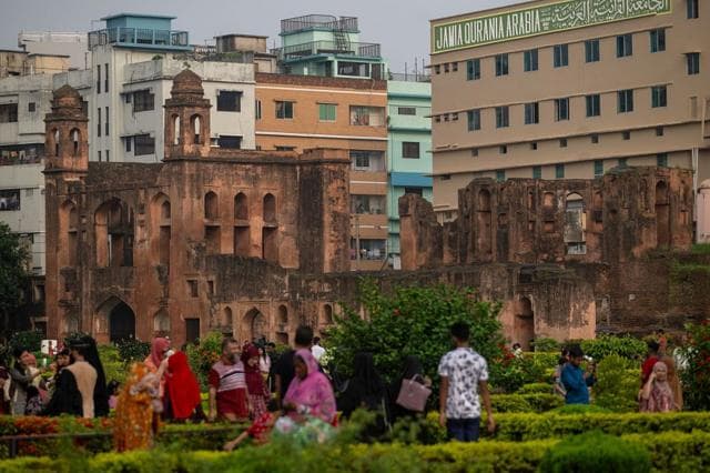 লালবাগ কেল্লার একাংশ